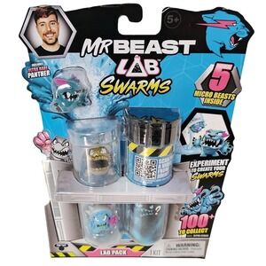 MrBeast Lab Swarms Lab Pack Kit 5 Micro Beasts Inside Ages 5+ 100+ Collect New